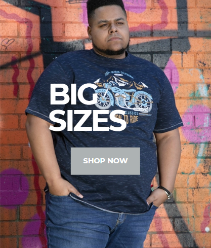 Know the Perfect Size Before Buying Big Men Tshirts